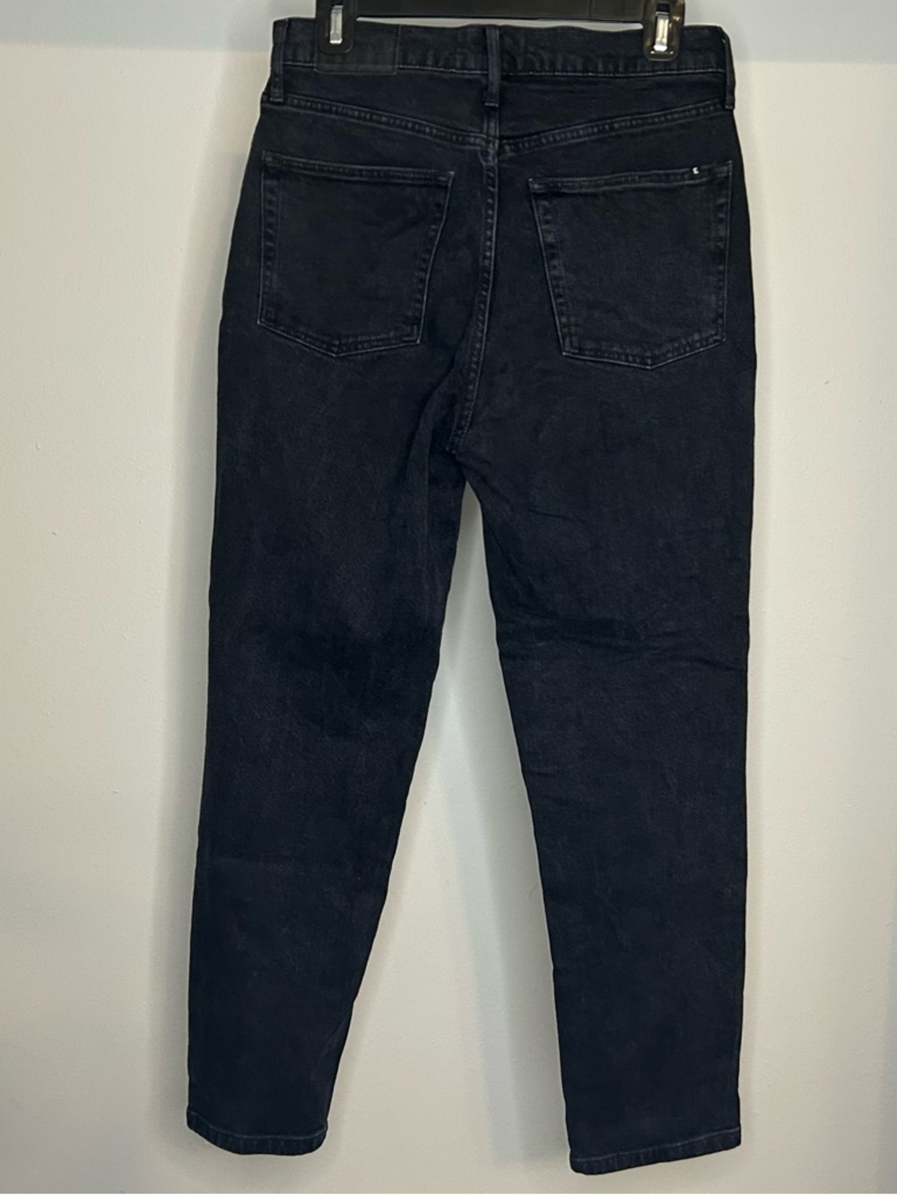 Everlane Charcoal Gray High-Rise Straight Jeans Size 28 - Picture 2 of 10